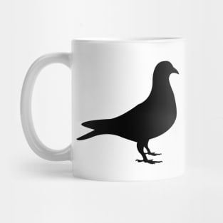 Pigeon Silhouette Mug